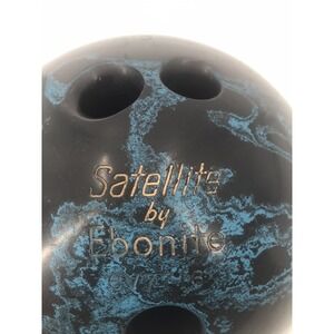 Vintage Ebonite Maxim 14 LB Bowling Ball Blue Swirls USA Pro Max Satellite